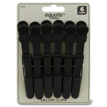 Equate Salon Clips to Hold Hair in Place While Hairdressing (6 Count)