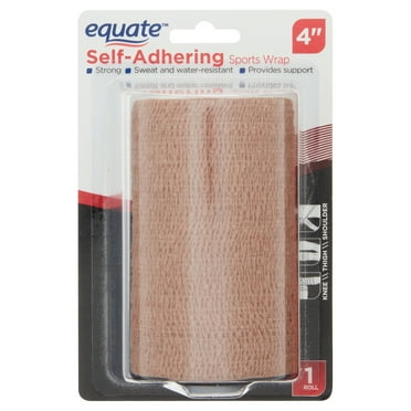 Equate Self-Adhering Sports Wrap, 4" x 2.2 Yds