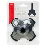 Equate Self-Standing Rubber Cane Tip, Fits 7/8 to 3/4 Cane Shafts