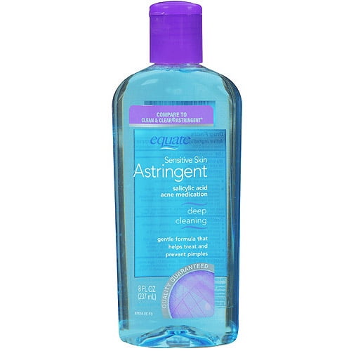 Equate Sensitive Skin Deep Cleaning Astringent, 8 fl oz