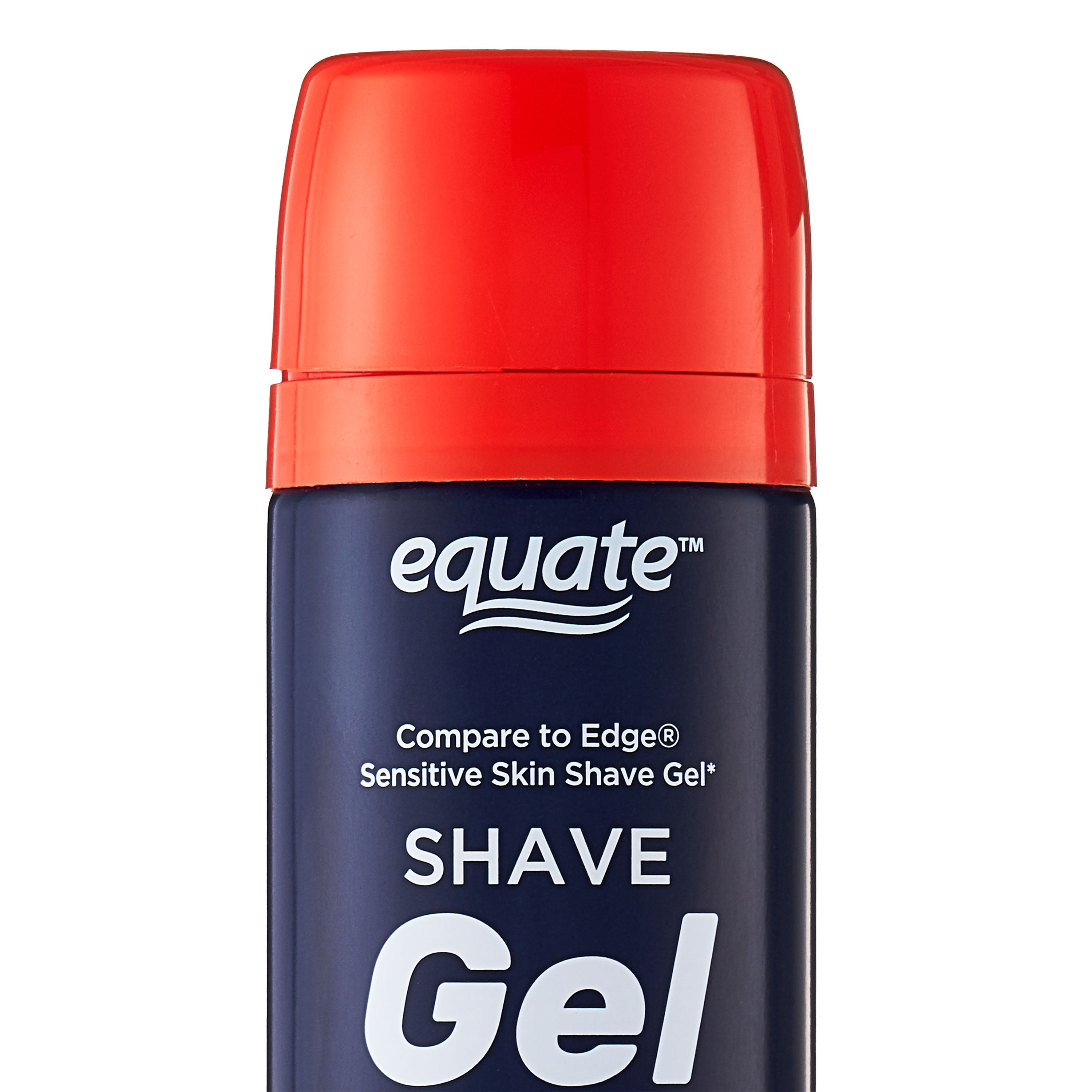 Equate Sensitive Skin Shave Gel with Aloe, 7 oz, 2 Count
