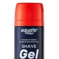 Equate Sensitive Skin Shave Gel with Aloe, 7 oz, 2 Count