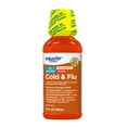 Equate Severe Daytime Cold and Flu Relief, Original Flavor Liquid, 12