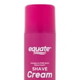 Equate Shave Cream with Aloe, Raspberry, 8 oz