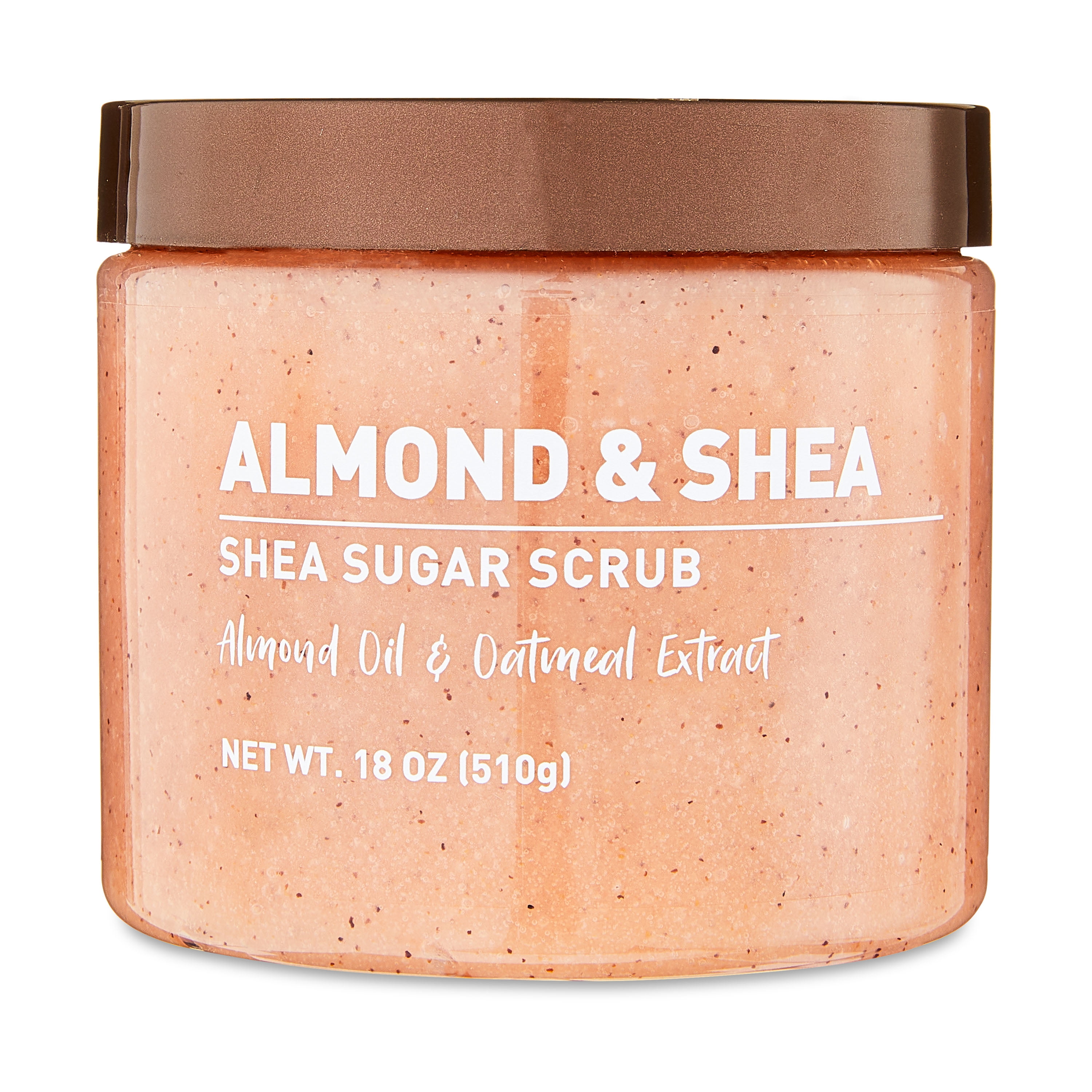 Walmart Shea Sugar Scrub, Almond and Shea, 18 oz