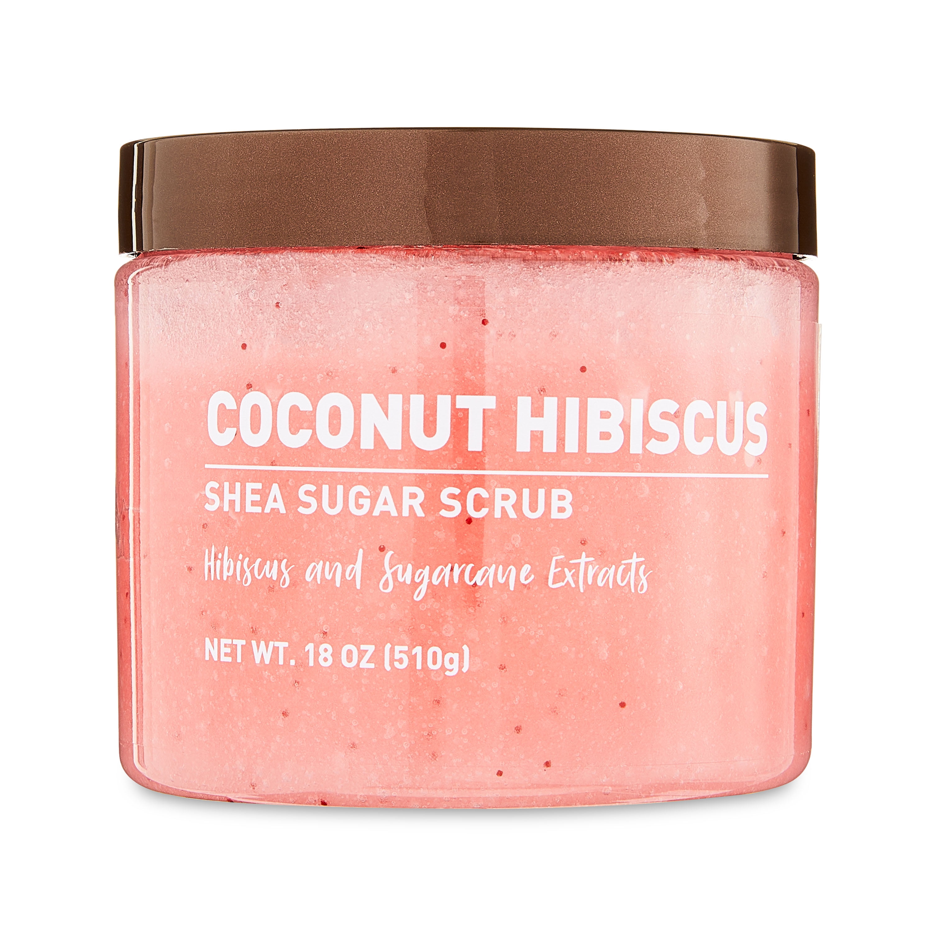 Walmart Shea Sugar Scrub, Coconut Hibiscus, 18 oz