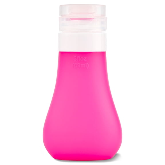 Equate Silicone Travel Bottle for Toiletries, Color May Vary, 3 fl oz