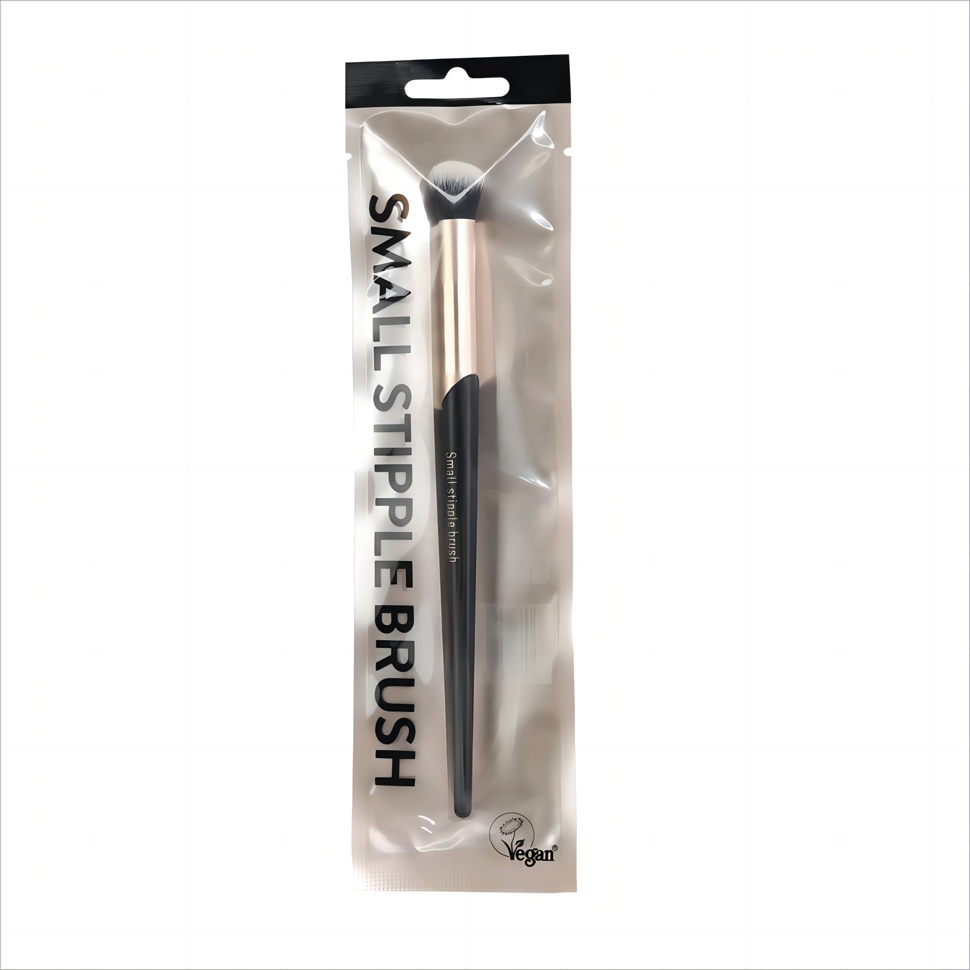 Makeup and Cosmetic Small Stipple Brush, Black