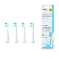thumbnail interactive-video image 1 of Equate Advanced Clean Electric Toothbrush Replacement Heads, White, 4 Count, 1 of 13