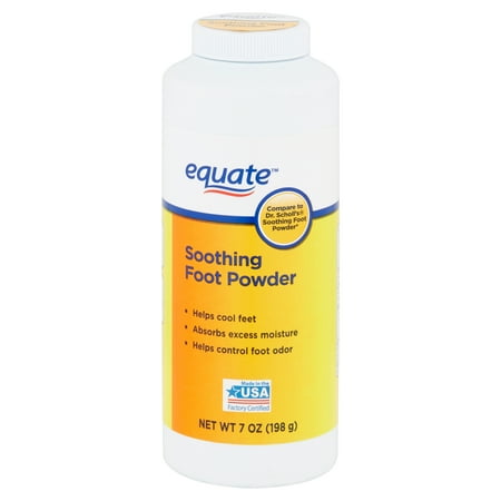 Equate Soothing Foot Powder, 7 oz