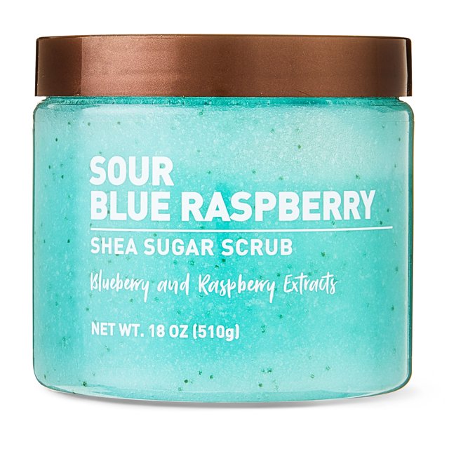 Equate Sour Blue Raspberry Shea Sugar Scrub