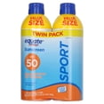 thumbnail image 1 of Equate Sport Broad Spectrum Sunscreen Spray, SPF 50, 9.1 oz, 2 Pack, 1 of 5