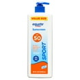 thumbnail image 1 of Equate Sport Broad Spectrum Sunscreen Value Size, SPF 50, 32 fl oz, 1 of 2