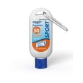 thumbnail image 1 of Equate Sport Broad Spectrum Sunscreen Lotion with Key Chain, SPF 50, 1.5 fl oz, 1 of 2