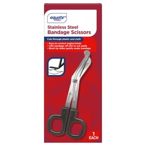 Equate Stainless Steel Bandage Scissors, 1 Count