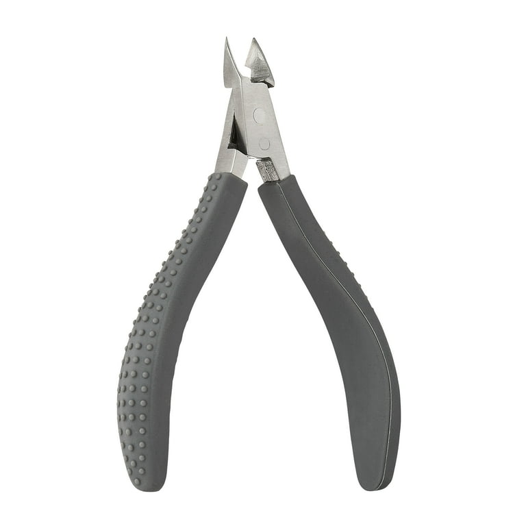 Equate Stainless Steel Easy Grip Cuticle Nipper for Precise