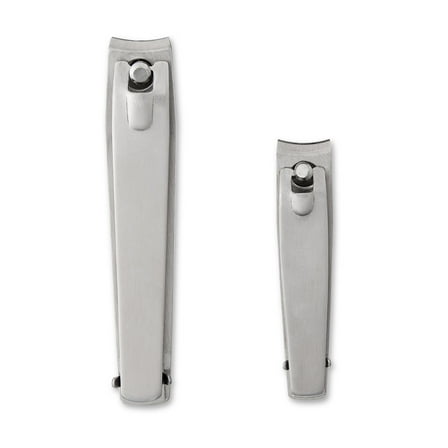 Equate Stainless Steel Toenail and Fingernail Clippers with File, 1 Count