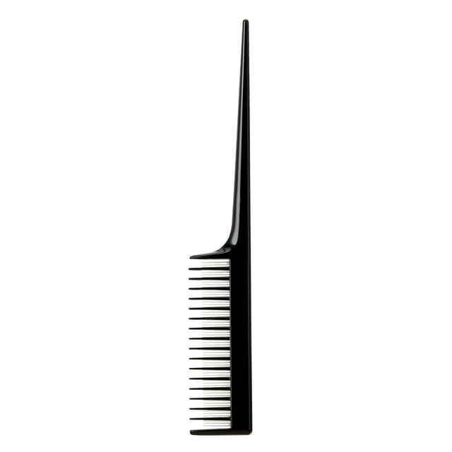 Equate Styling Comb for Everyday Hair Care, Black