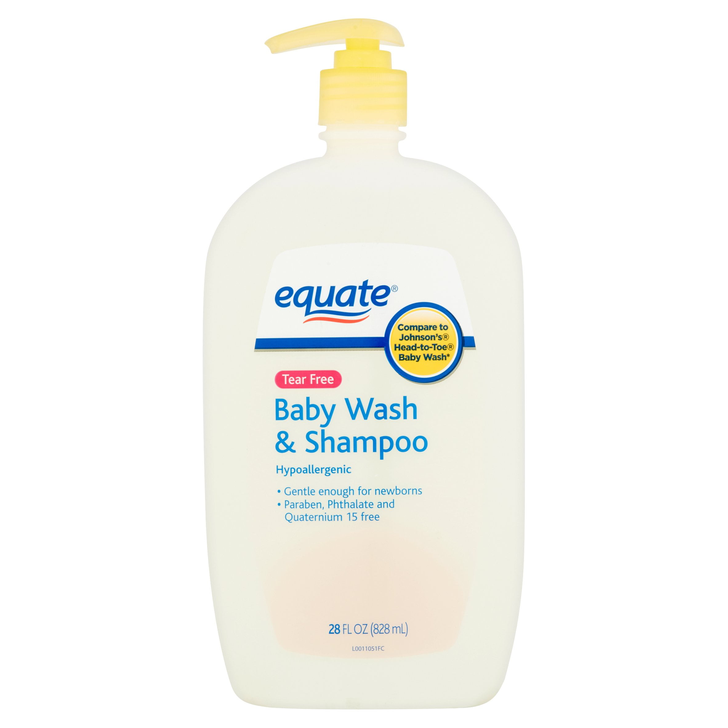 Equate Tear-Free Baby Wash & Shampoo, 28 Fl Oz