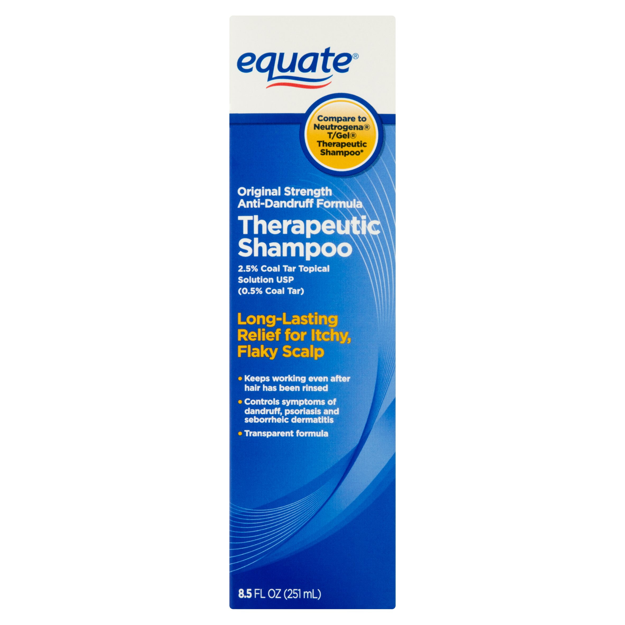Equate Therapeutic AntiDandruff Shampoo, 8.5 fl oz