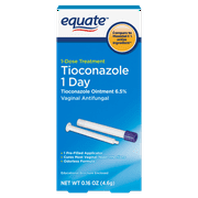 Equate Tioconazole 1 Day Antifungal Treatment, 0.16 oz, Compare to Monistat® 1 Active Ingredient