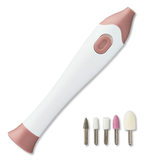 Equate Electric Total Nail Care System, 5 Attachments for Manicure and Pedicure
