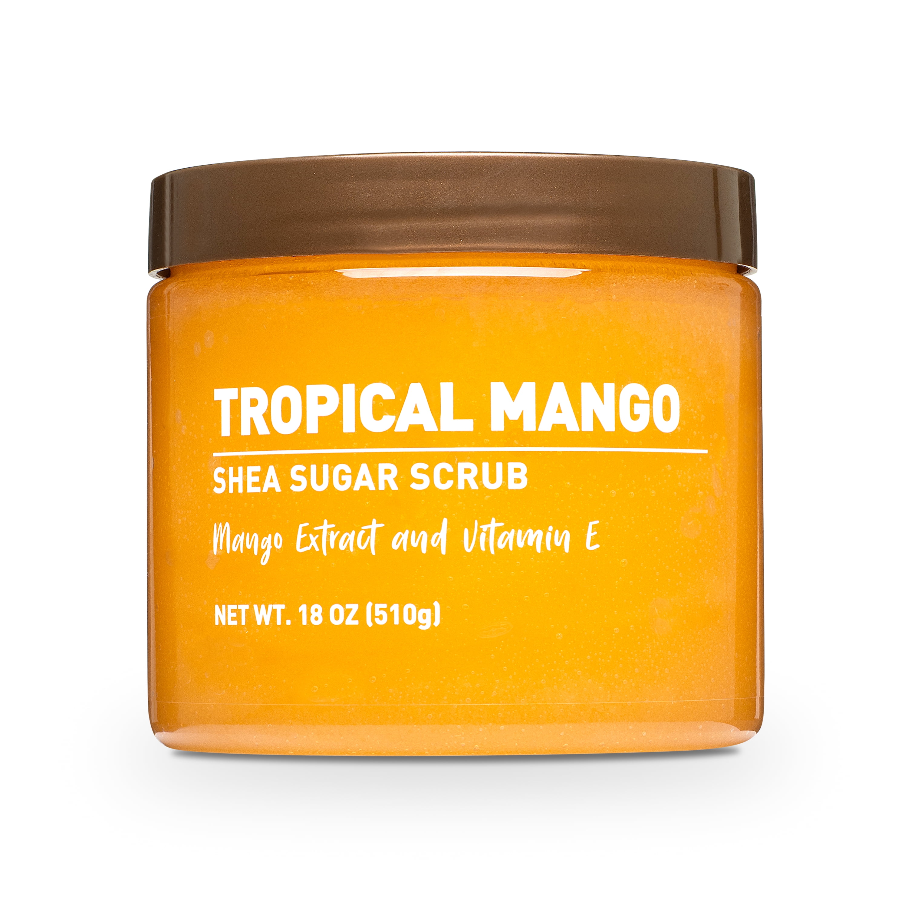 Walmart Shea Sugar Scrub, Tropical Mango, 18 oz