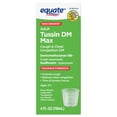 thumbnail image 1 of Equate Tussin DM Cough & Congestion Relief Medicine for Adults, Raspberry Menthol Flavor, 4 fl oz, 1 of 8
