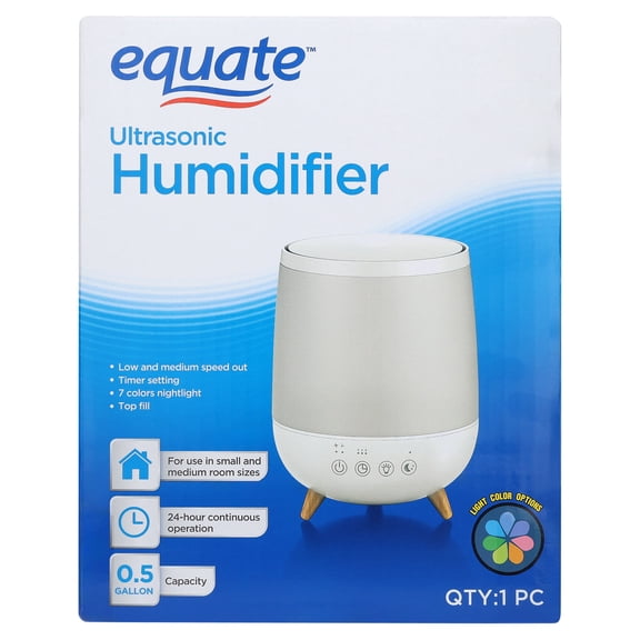 Equate 0.5-Gallon Ultrasonic Humidifier