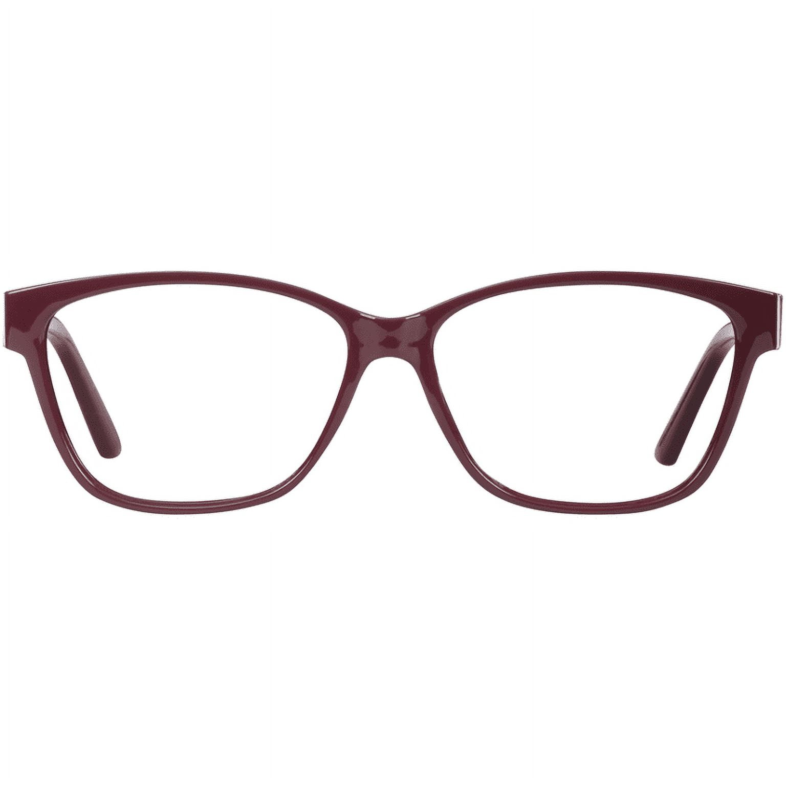 Equate Varuna Bluelight Reading Glasses with Case, Burgundy, +2.50
