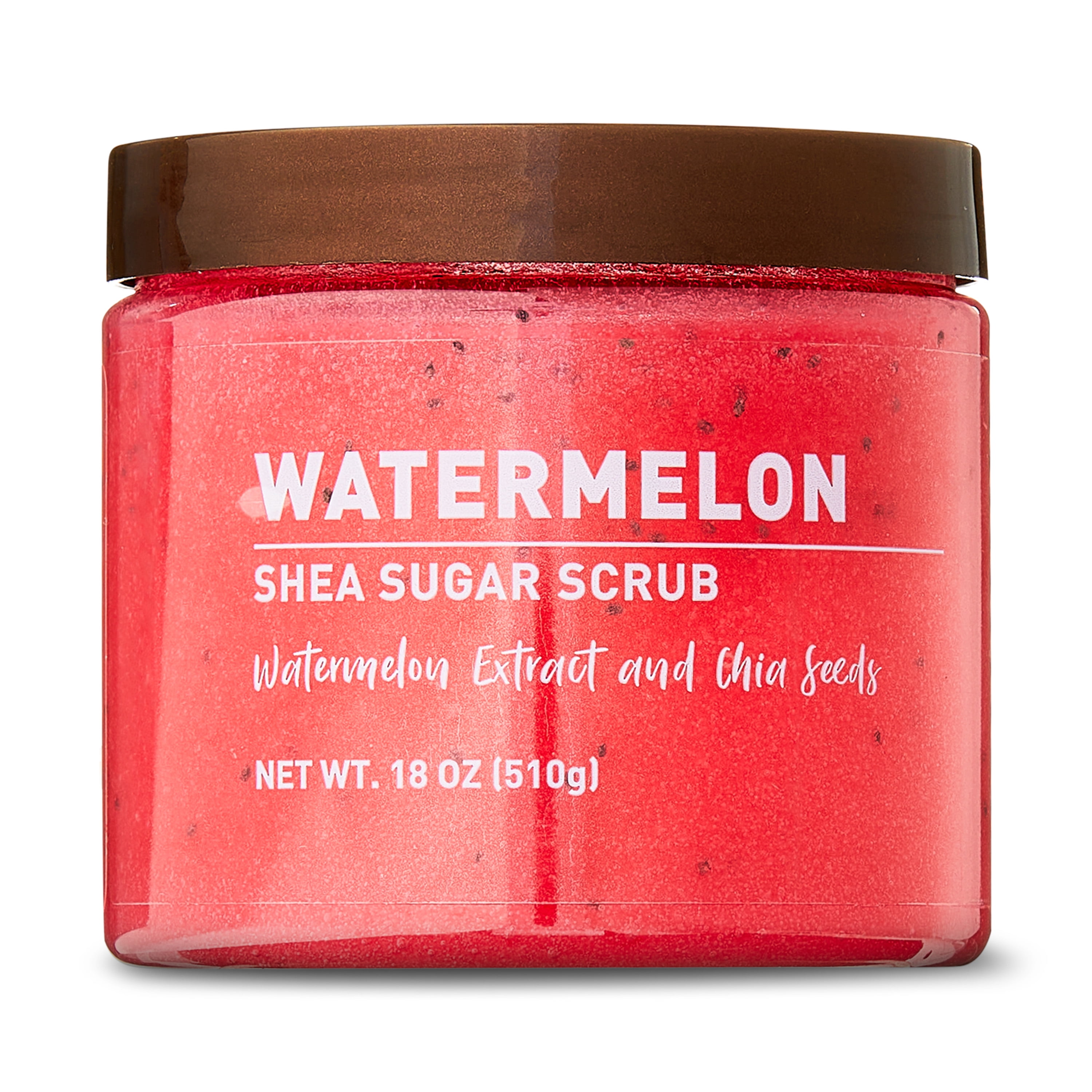 Walmart Shea Sugar Scrub, Watermelon, 18 oz