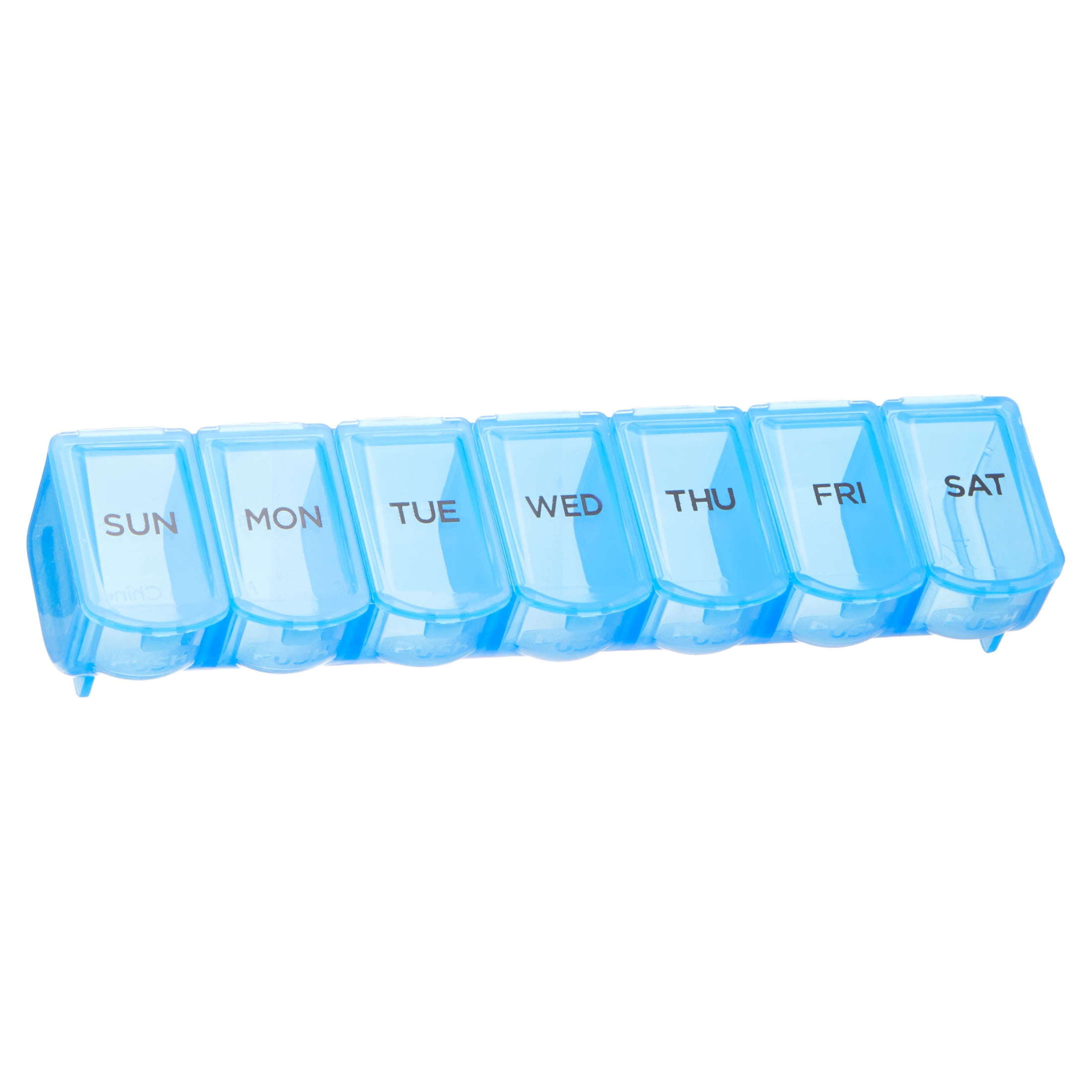 Mumi 11-Piece Reusable Labeled Zip Pill Pouch & Organizer Bag Set 