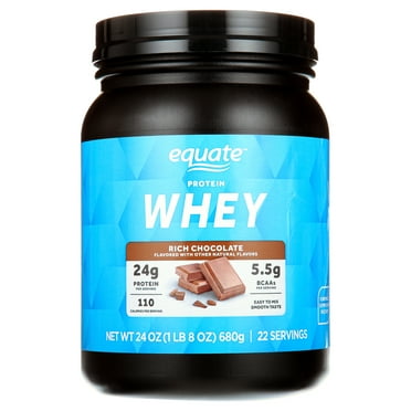 Equate Whey Protein Powder, Rich Chocolate, 24 oz