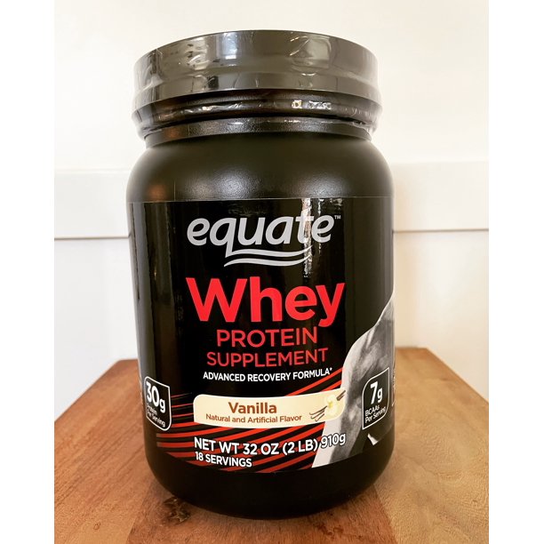 Equate Whey Protein Supplement Vanilla