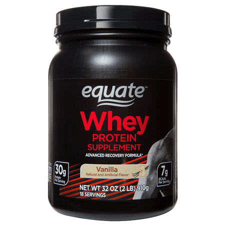 Equate Whey Protein Supplement Vanilla