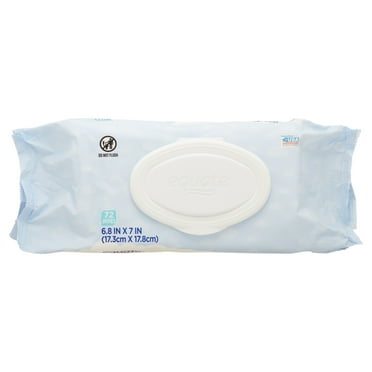 Equate Wipes, Unscented, 72 Wipes (Flip-Top Pack)