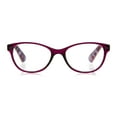 thumbnail image 1 of Equate Women's Heather Oval Reading Glasses with Case, Purple, +3.25, 1 of 12