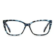 Equate Womens Orchid Cateye Reading Glasses with Case, Blue Purple Tortoise, +2.00