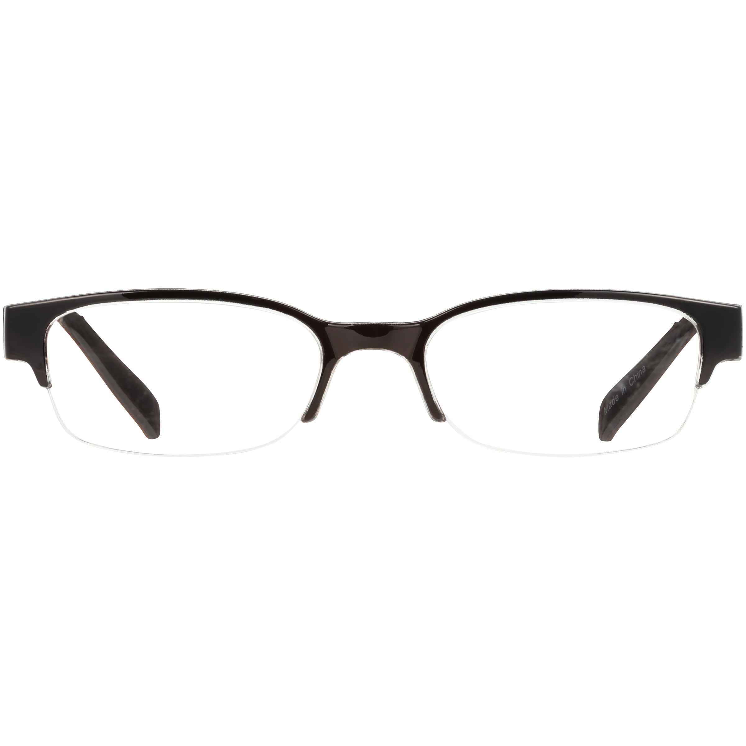Equate Women's Rose +1.00 Reading Glasses with Case, Black