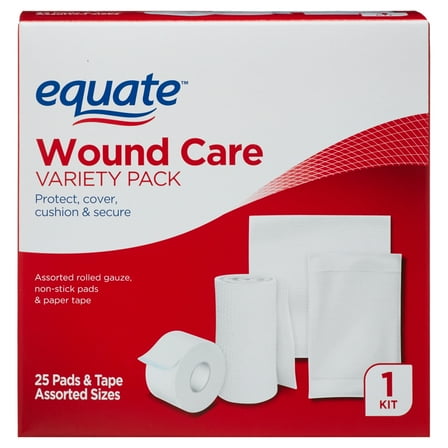 Equate Wound Care Variety Pack, 1 Kit