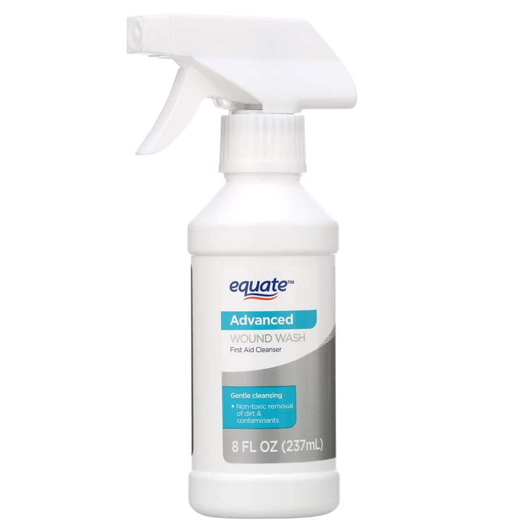Equate Wound Wash First Aid Cleanser 8oz Gentle Cleansing No Equate Wound Wash First Aid Cleanser 8oz Gentle Cleansing No