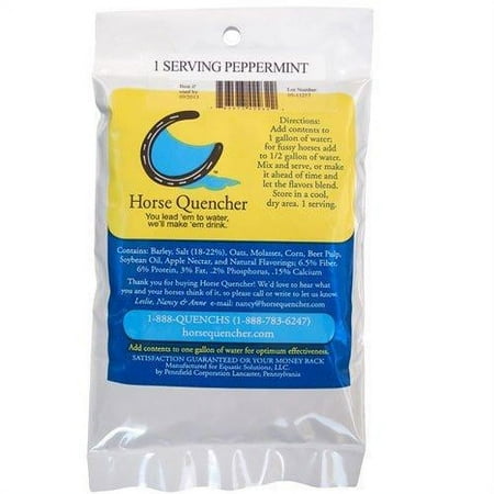 Equatic Solutions, 449115 Peppermint Horse Quencher 2.3 Ounce