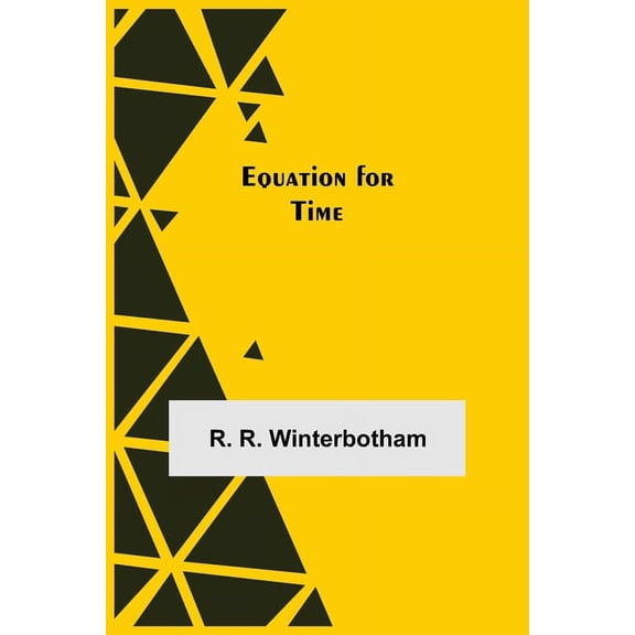 Equation For Time, (Paperback)