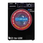 Equator All-in-One 4600 Washer Dryer VENTLESS/VENTED PET Cycle 1.62cf/15lbs 110V
