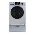 Equator 1.6cf Combo WasherDryer Machine with Pedestal, Ventilated