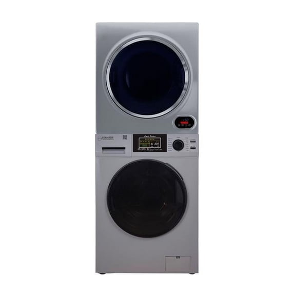 Equator 110V 1.6 cf Washer w/ Pet Cycle & 110V 3.5cf Vented Digital Sensor Dryer