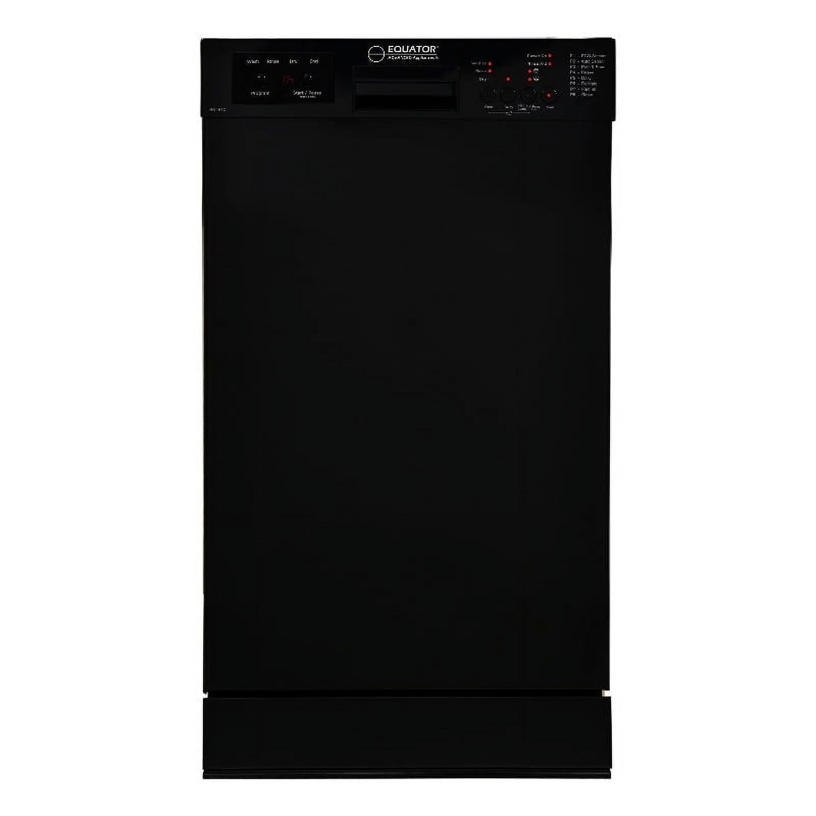 Equator 18"Dishwasher Europe ADA Built in 10 Place Sani Delay 1/2 Load 51dB