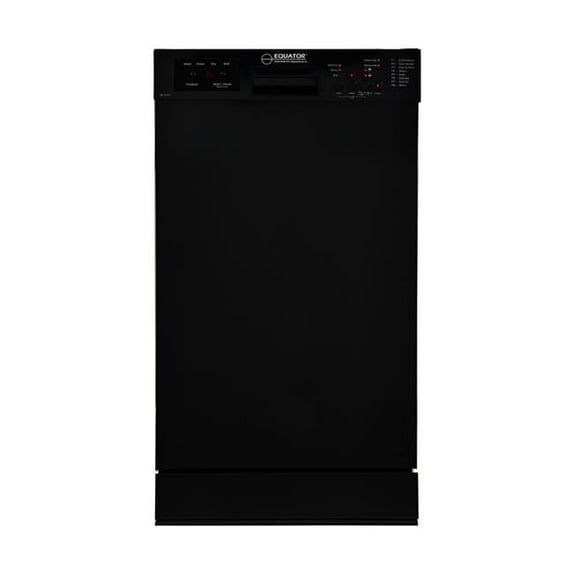 Equator 18' Dishwasher Europe ADABuiltin 10 Place Sani Delay 1/2 Load 51dB 3.2gal