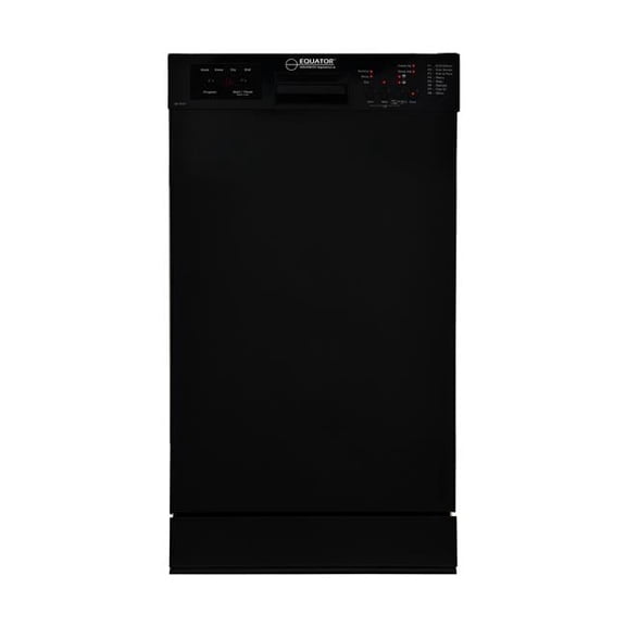 Equator 18' Dishwasher Europe ADABuiltin 10 Place Sani Delay 1/2 Load 51dB 3.2gal