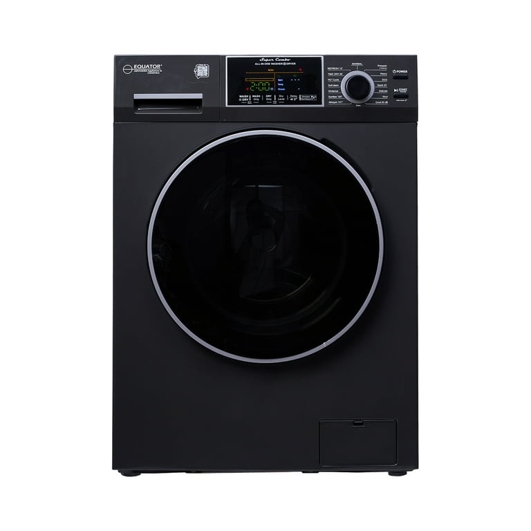 Equator 18 lbs White Combo Washer Dryer Version 3 in Stormy Grey